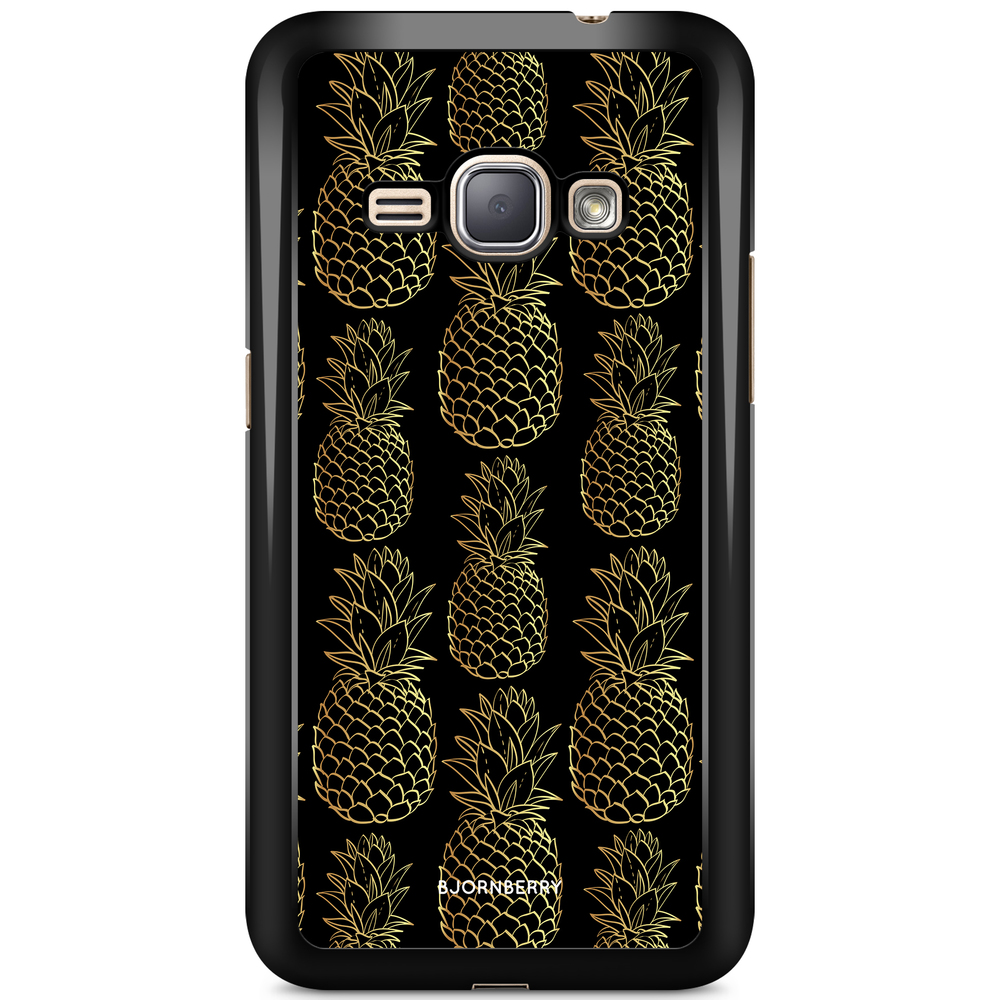 Samsung Galaxy J1 (2016) Case - Gold Pineapples