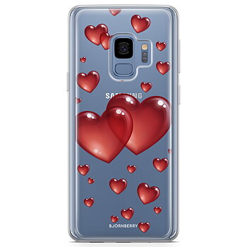 Samsung Galaxy S9 Fashion Skal - Hjärtan