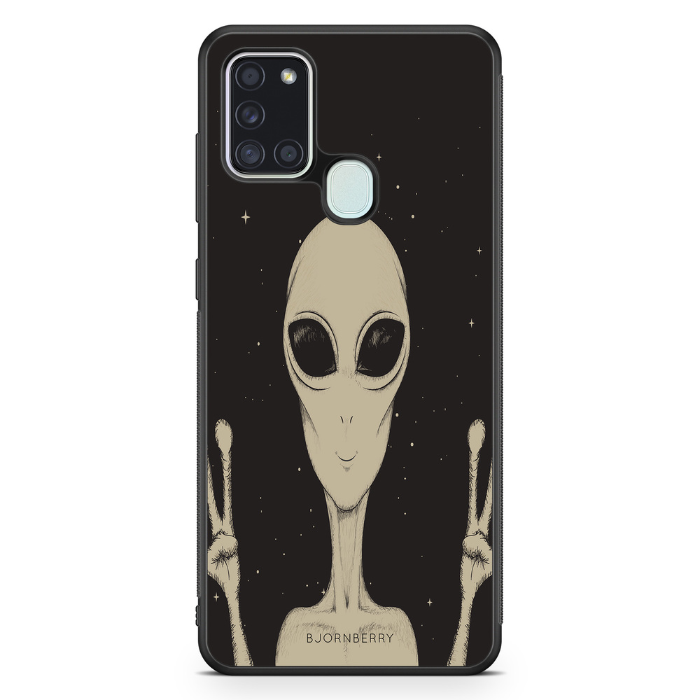 Samsung Galaxy A21s Case - Peace Alien