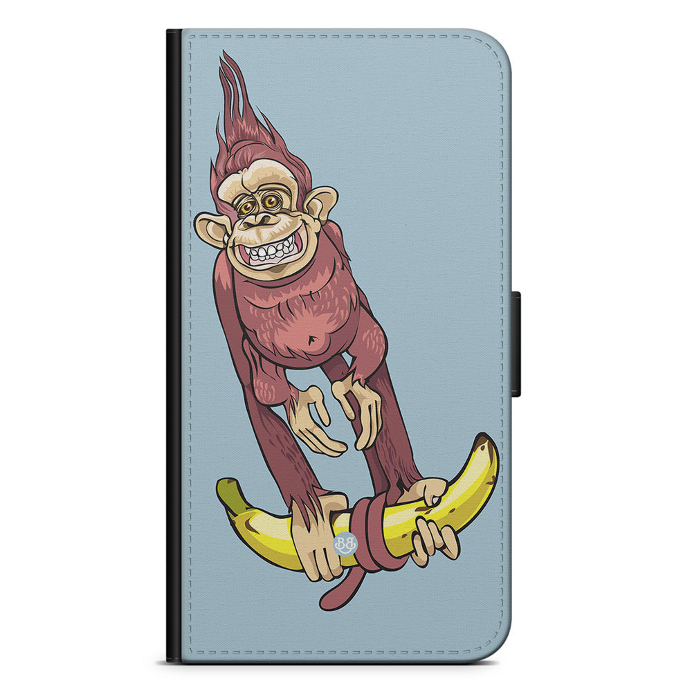 Motorola Moto E20 Wallet Case - Monkey