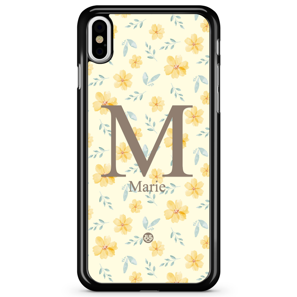 iPhone X / XS Case Custom - AWAKEN - Golden Bloom