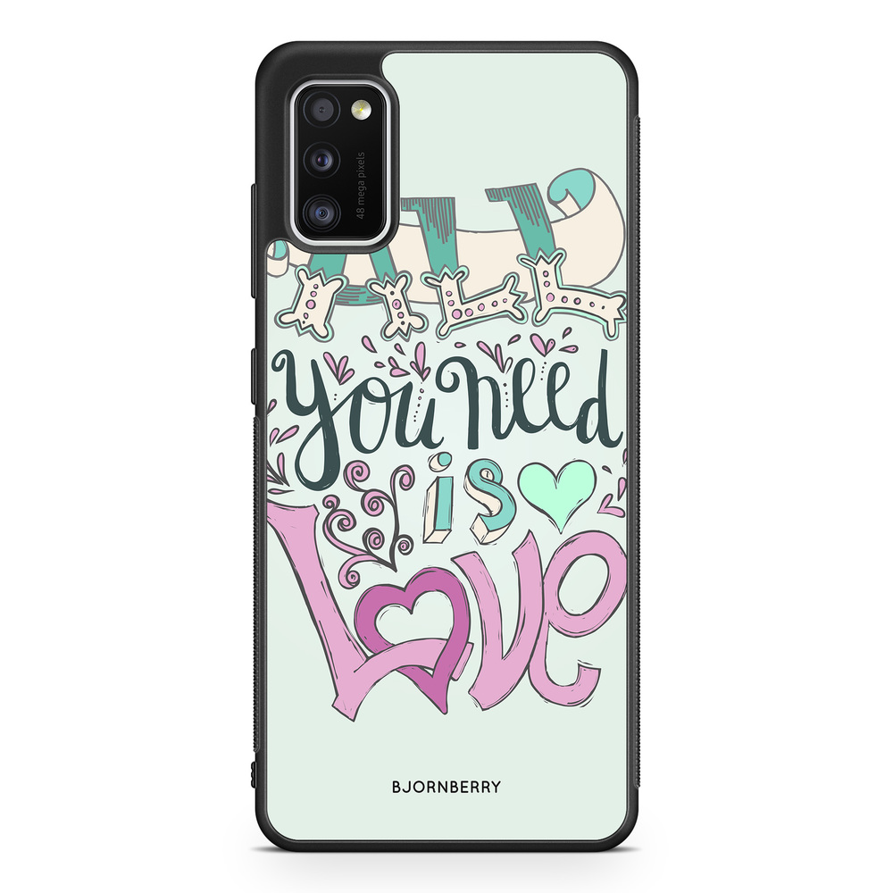 Samsung Galaxy A41 Case - All You Need Is Love