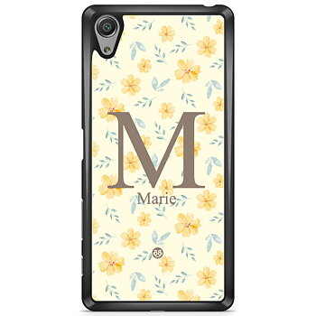 Sony Xperia XA1 Case Custom - AWAKEN - Golden Bloom