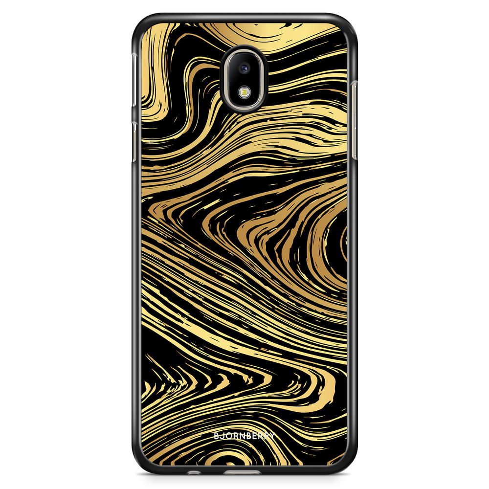 Samsung Galaxy J3 (2017) Case - Gold Marble