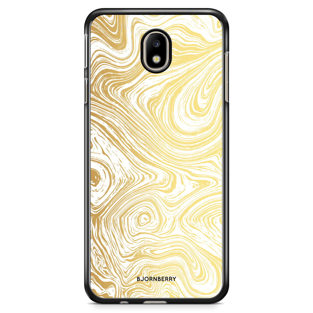 Samsung Galaxy J3 (2017) Case - Gold Marble