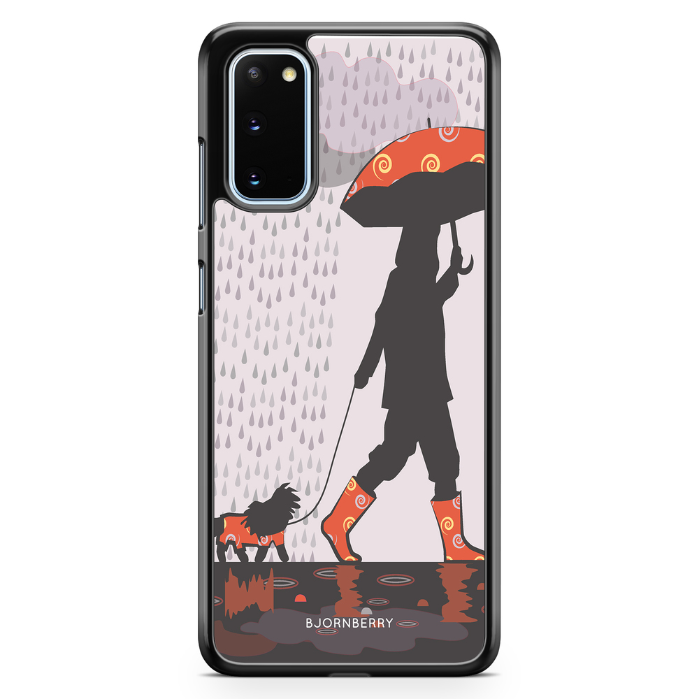 Samsung Galaxy S20 Case - Walking In The Rain