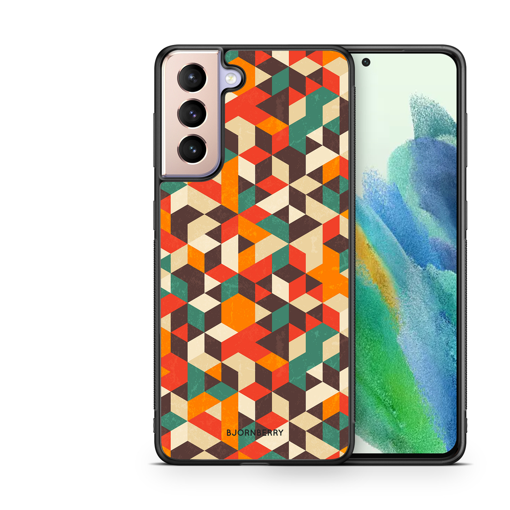 Samsung Galaxy S21 FE 5G Case - Retro Geometric