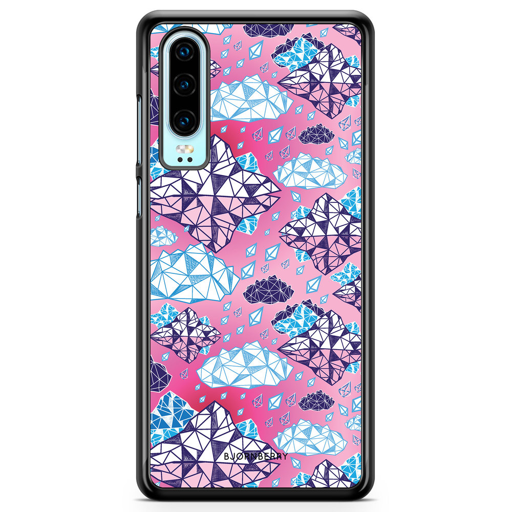 Huawei P30 Case - Geometric Clouds