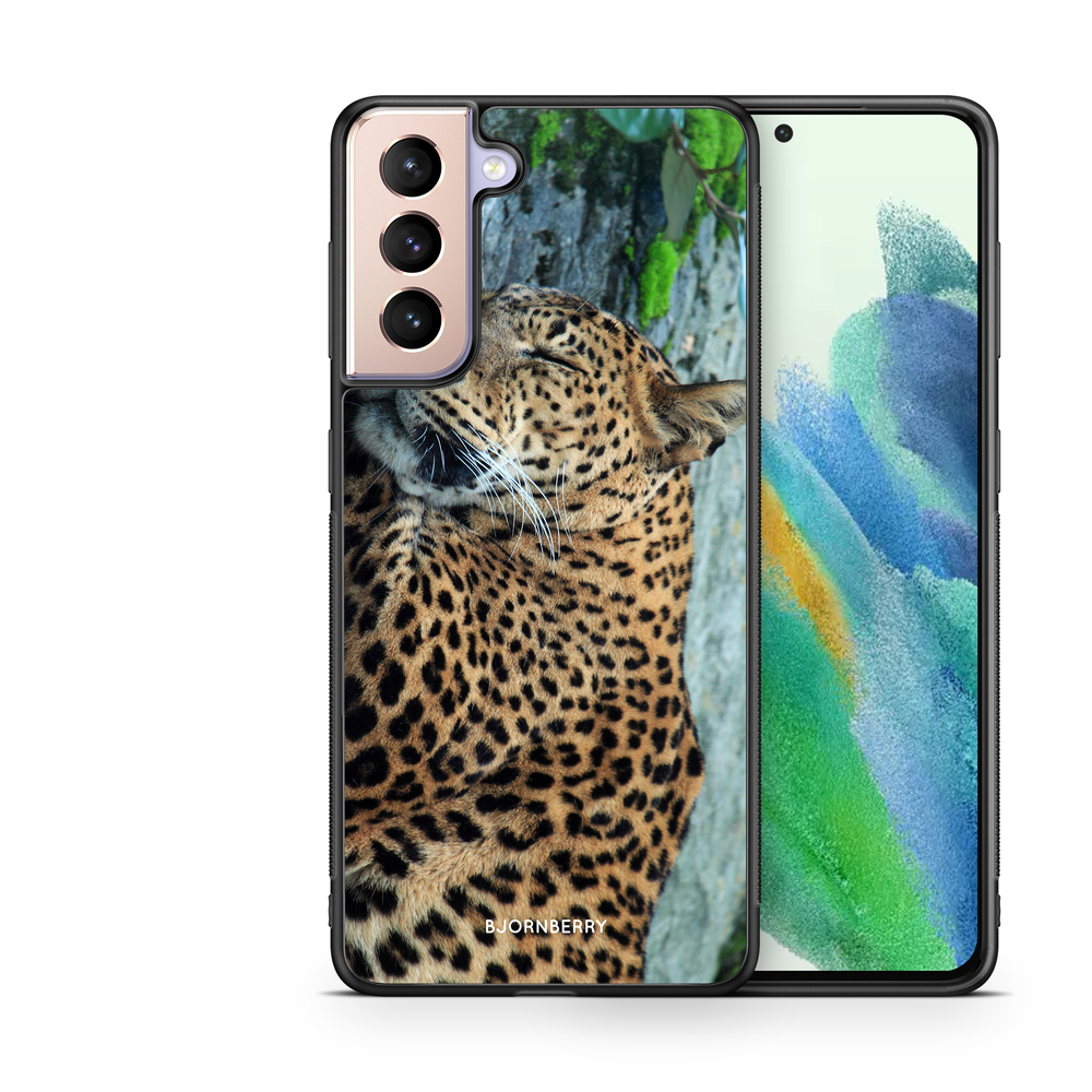 Samsung Galaxy S21 FE 5G Case - Sleeping Leopard