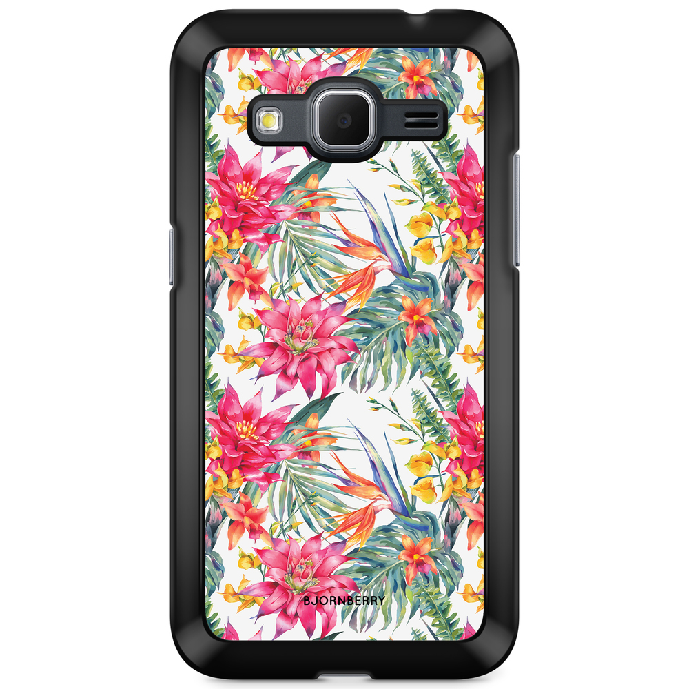 Samsung Galaxy Core Prime Skal - Exotiska Blommor
