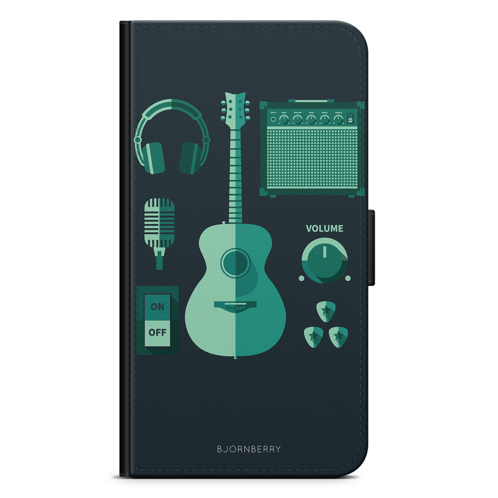 Samsung Galaxy A8 (2018) Wallet Case - Guitar