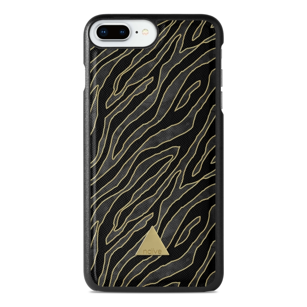 Naive iPhone 8 Plus Case - Golden Zebra
