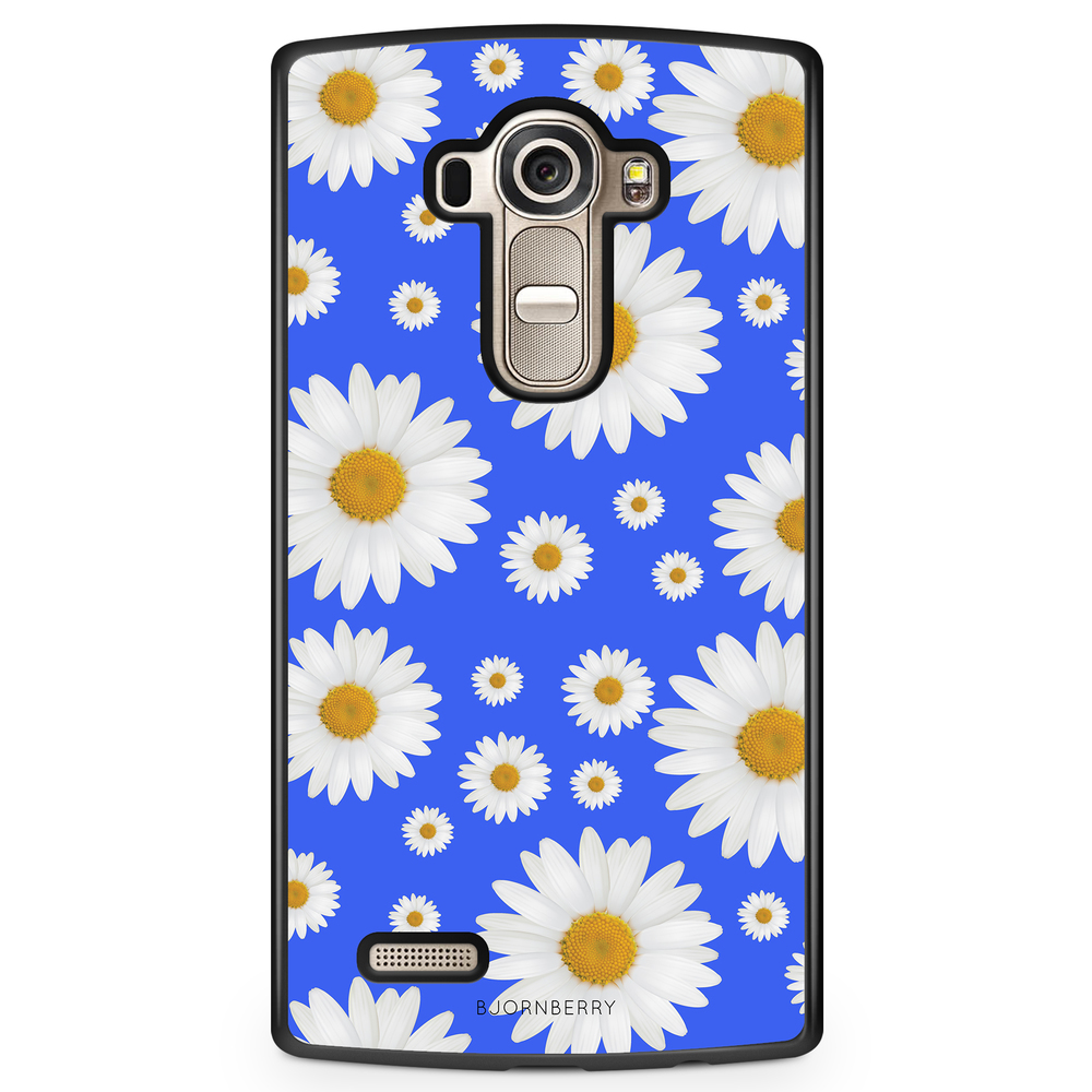LG G4 Case - Blue Daisy Flowers