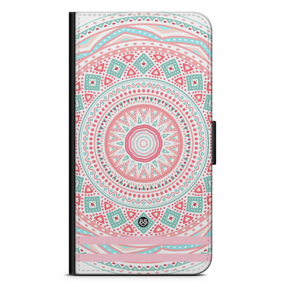 Sony Xperia 1 IV Wallet Case - Pastel Mandala