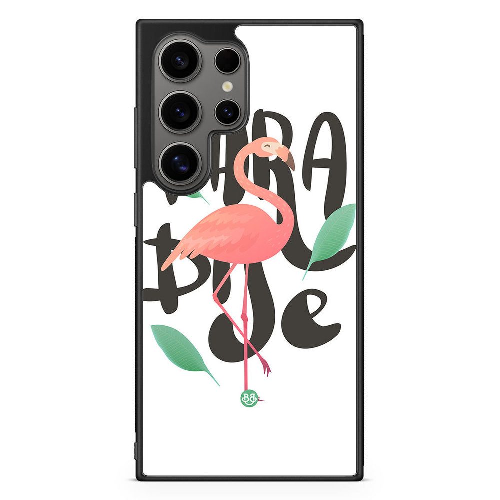 Samsung Galaxy S24 Ultra Skal - Paradise Flamingo