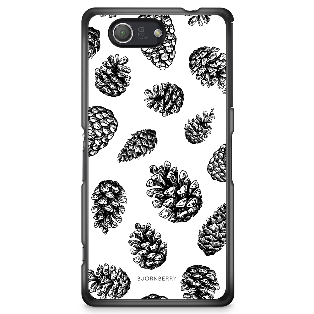 Sony Xperia Z3 Compact Case - Pine Cone Pattern