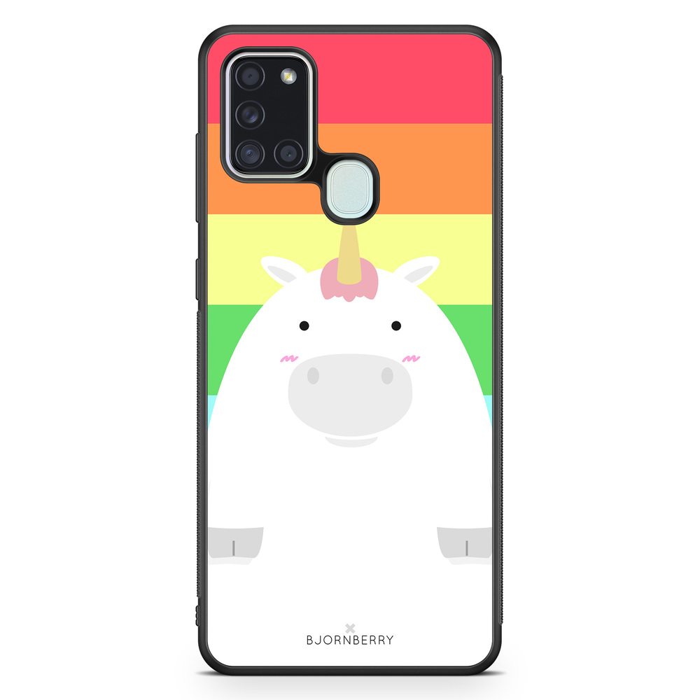 Samsung Galaxy A21s Case - Fat Unicorn
