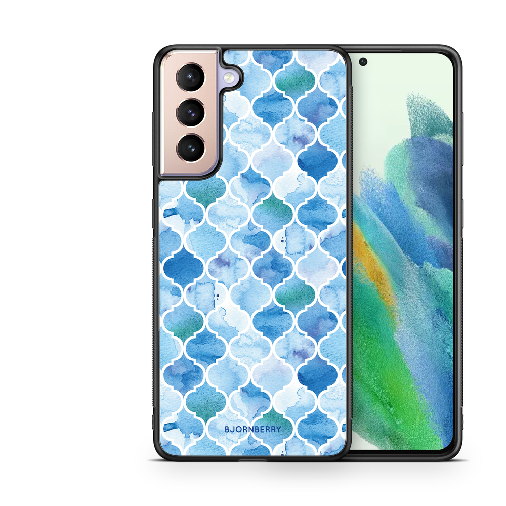 Samsung Galaxy S21 FE 5G Case - Watercolour Moroccan