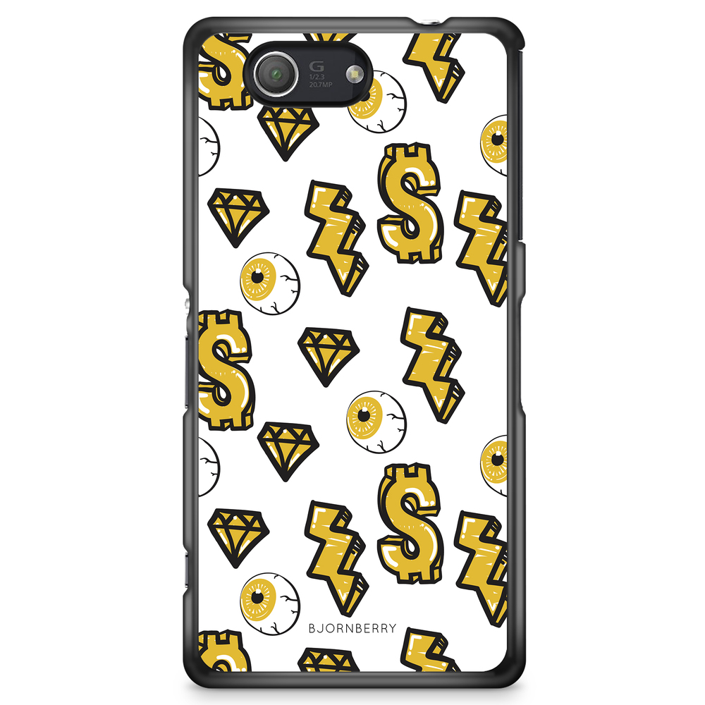 Sony Xperia Z3 Compact Case - Dollar Pattern