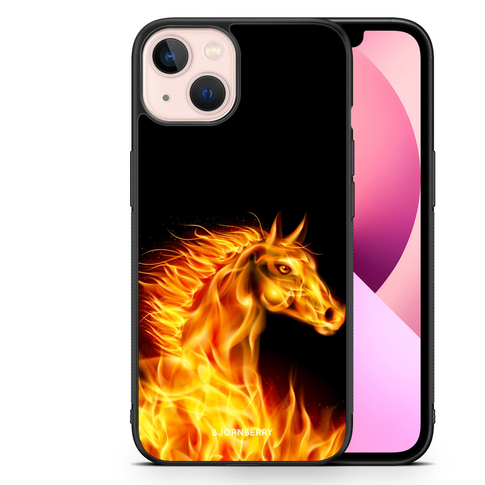 iPhone 13 Case - Flames Horse