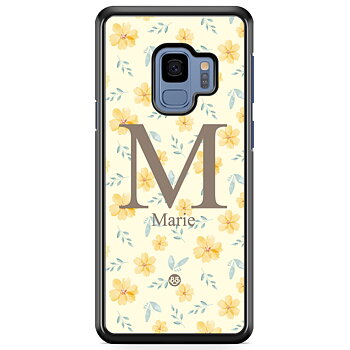 Samsung Galaxy S9 Case Custom - AWAKEN - Golden Bloom