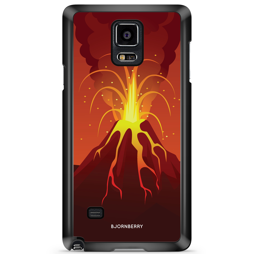 Samsung Galaxy Note 4 Case - Cartoon Vulcano