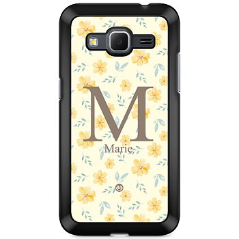 Samsung Galaxy Core Prime Skal Custom - AWAKEN - Golden Bloom