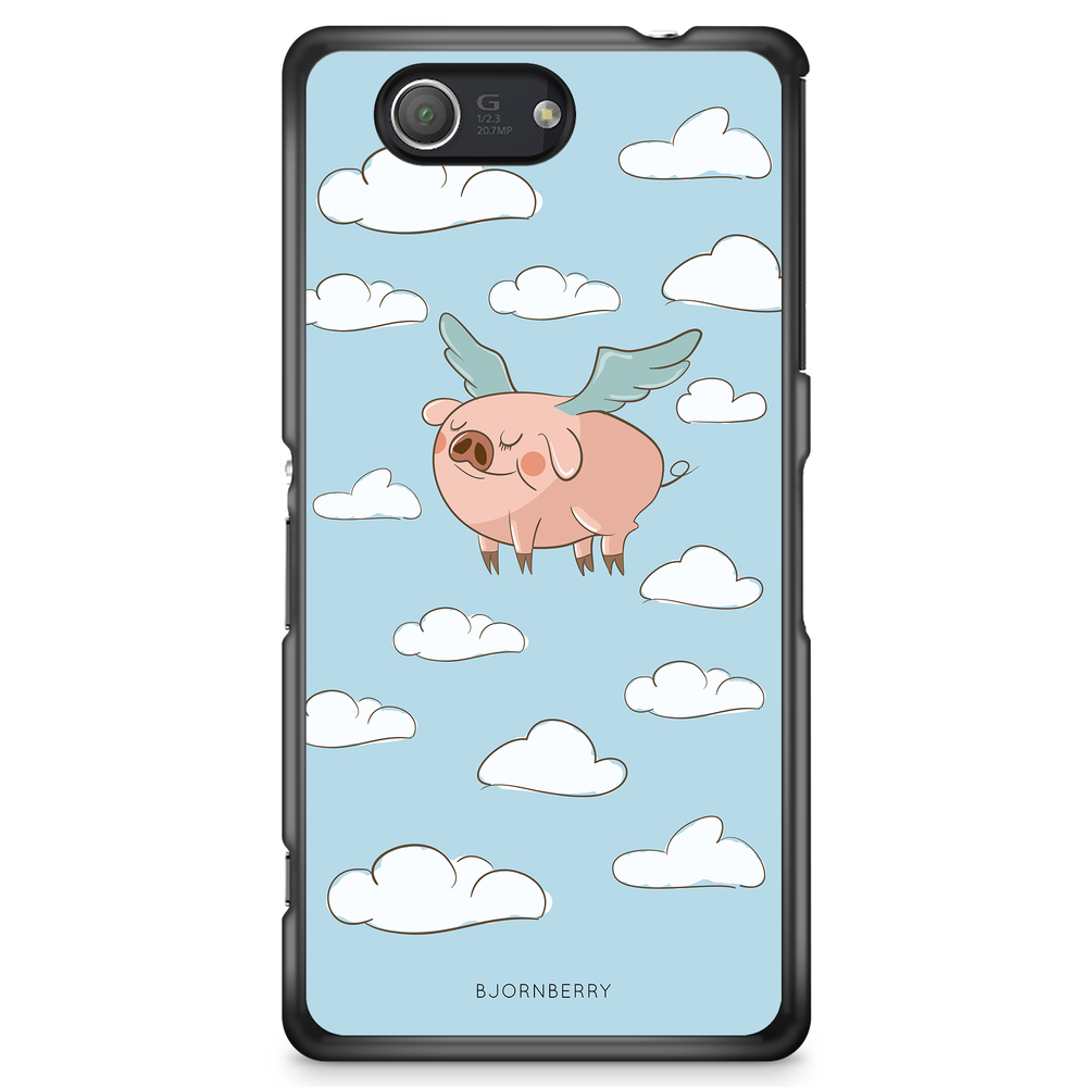 Sony Xperia Z3 Compact Case - Flying Pig
