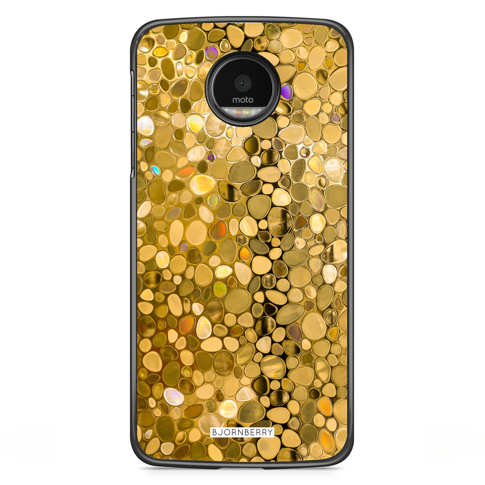 Motorola Moto G5S Plus Case - Stained Glass Gold