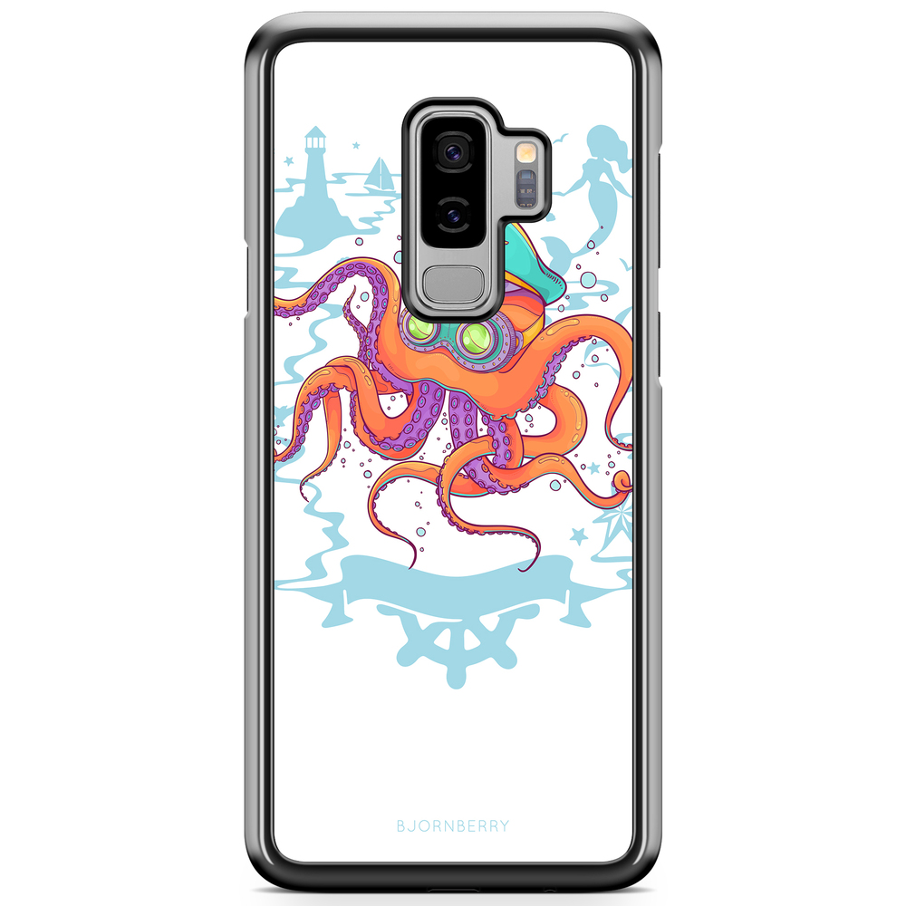 Samsung Galaxy S9 Plus Case - Captain Octopus
