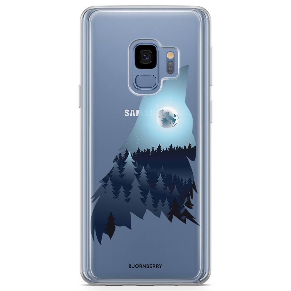 Samsung Galaxy S9 Fashion Case - Forest Wolf