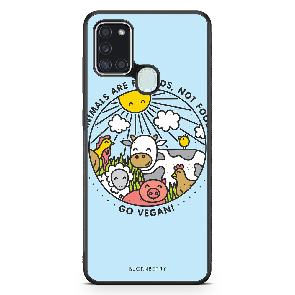 Samsung Galaxy A21s Case - Friends, Not Food