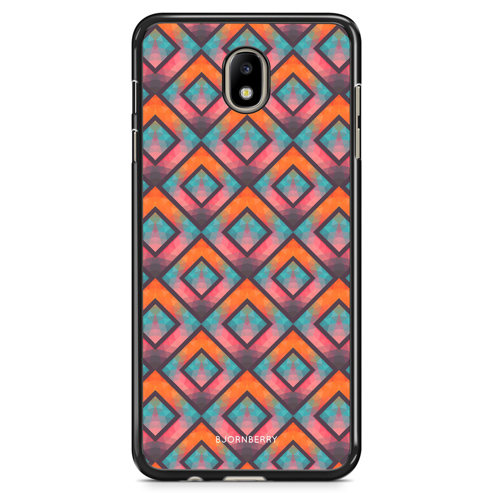 Samsung Galaxy J7 (2017) Case - Retro Squares