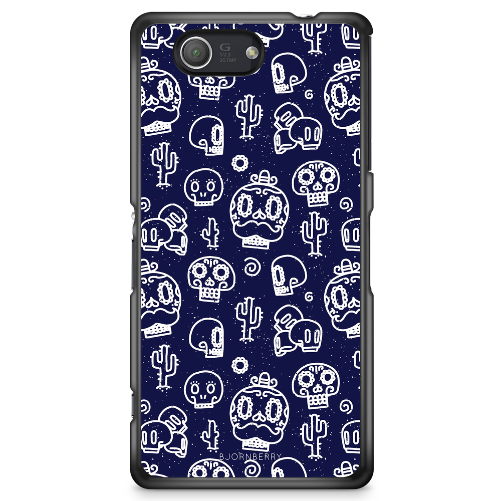 Sony Xperia Z3 Compact Case - Oldschool Skulls