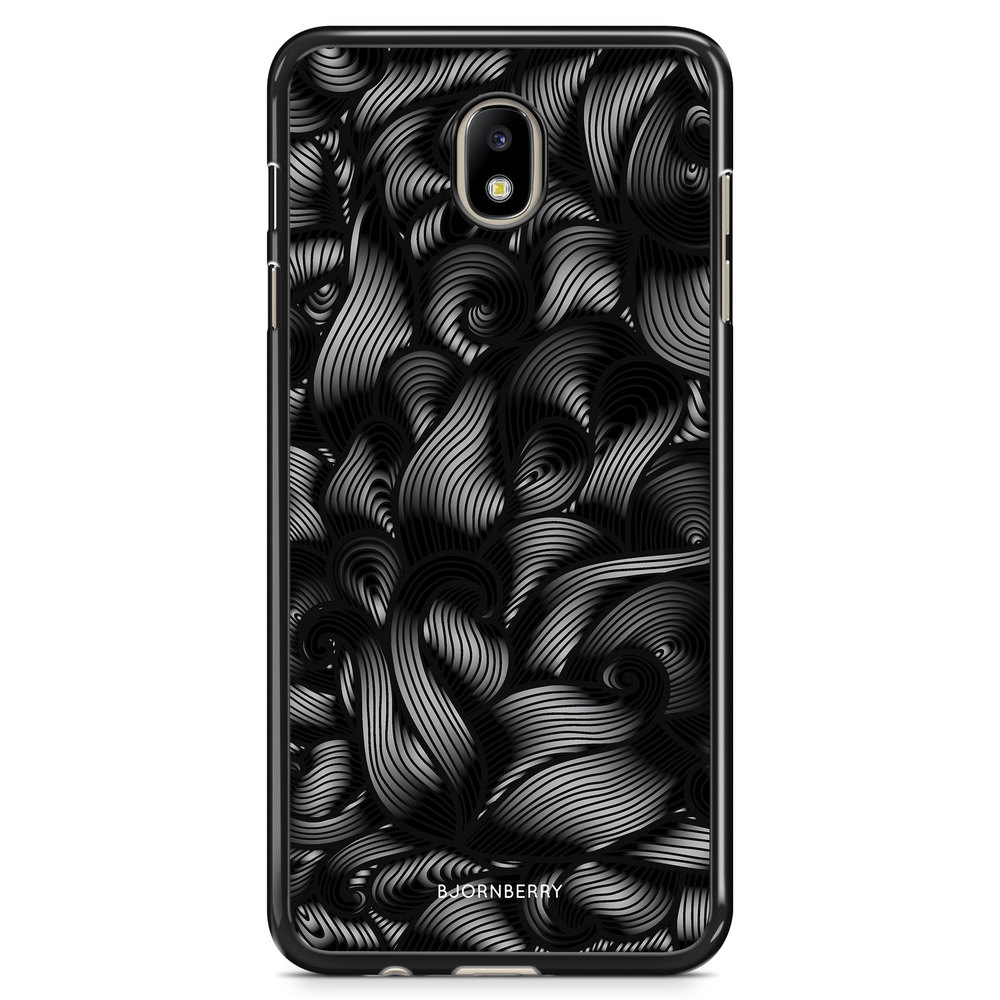 Samsung Galaxy J7 (2017) Case - Black Waves