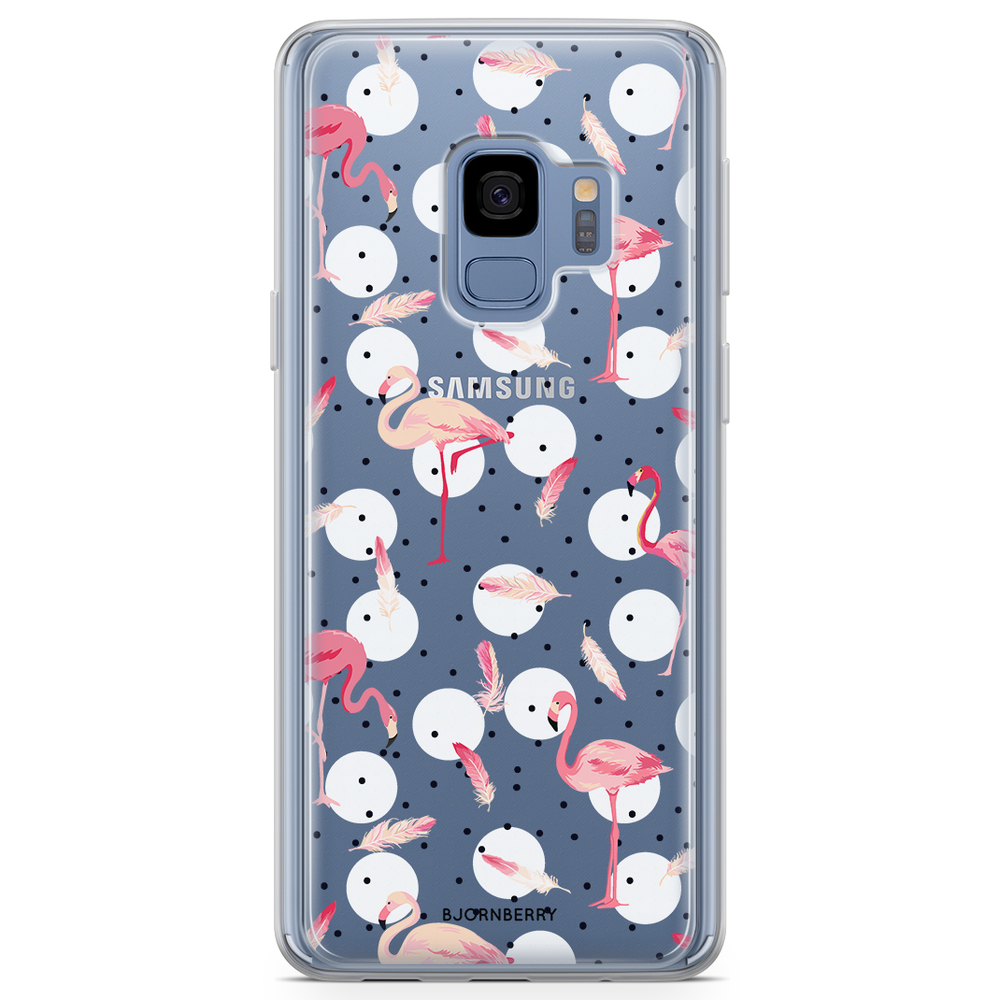 Samsung Galaxy S9 Fashion Case - Flamingos