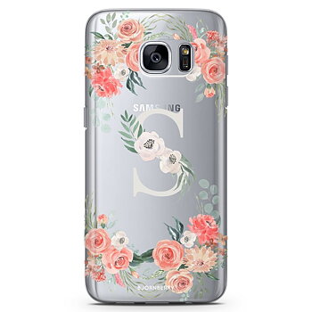 Samsung Galaxy S6 Edge TPU Case - Monogram S