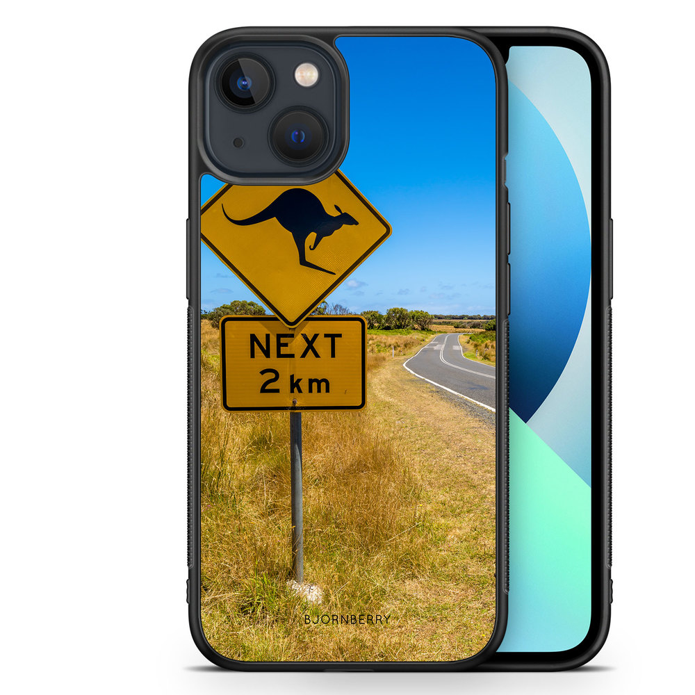 iPhone 13 Mini Case - Kangaroo Sign