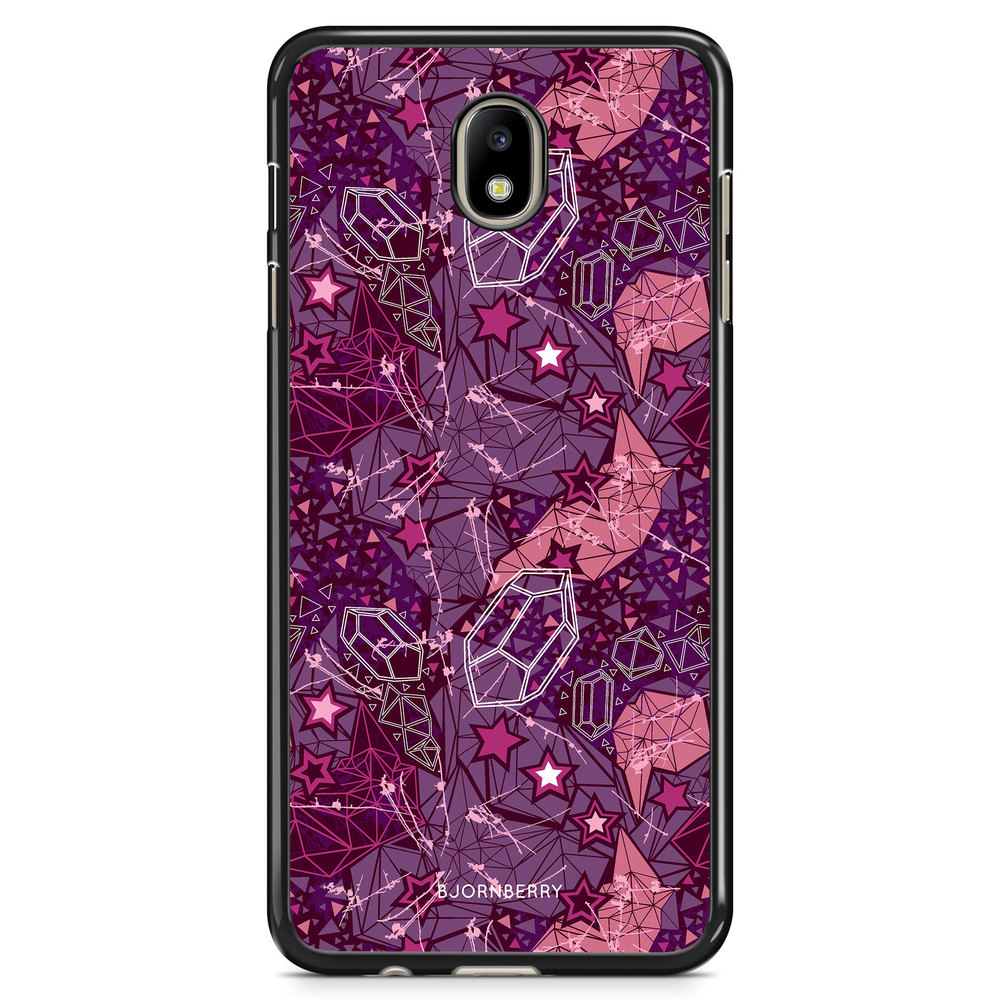 Samsung Galaxy J7 (2017) Case - Purple Stars
