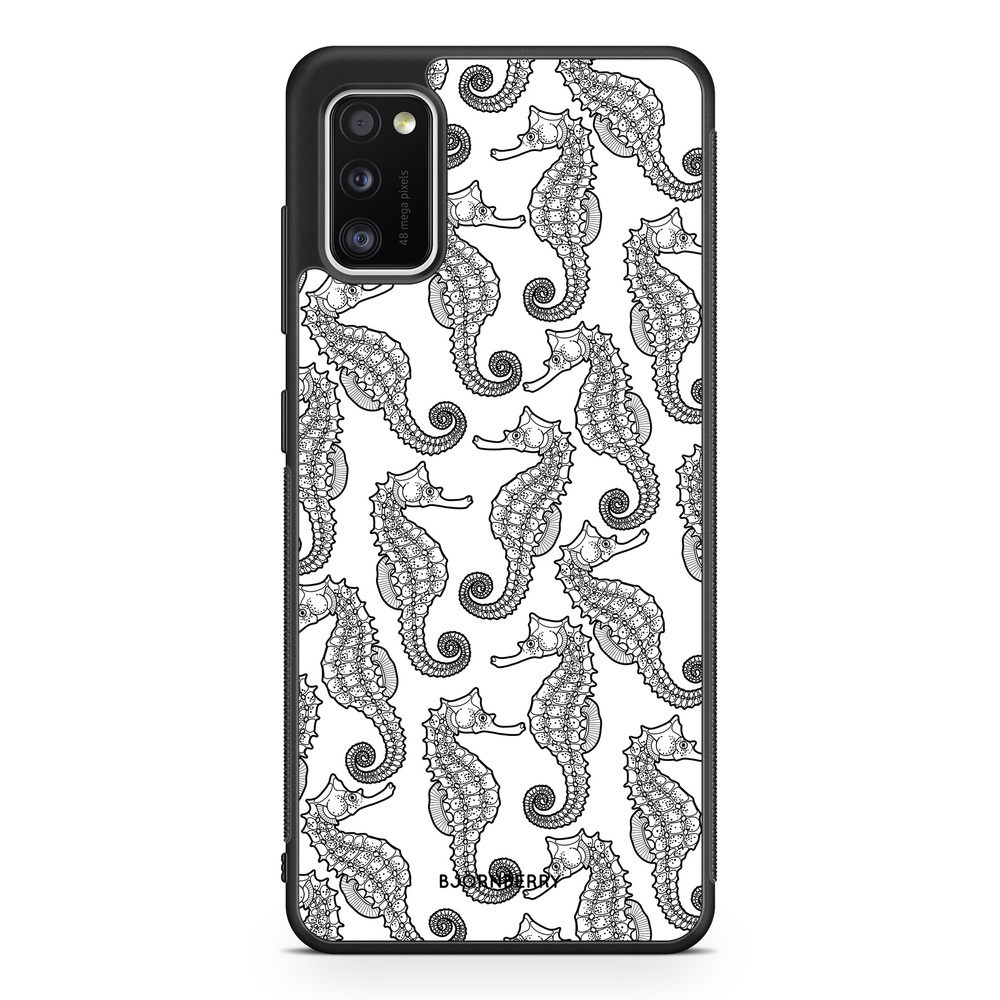 Samsung Galaxy A41 Case - Sea Horses