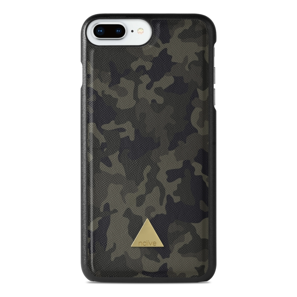 Naive iPhone 8 Plus Case - Jungle Green Camo