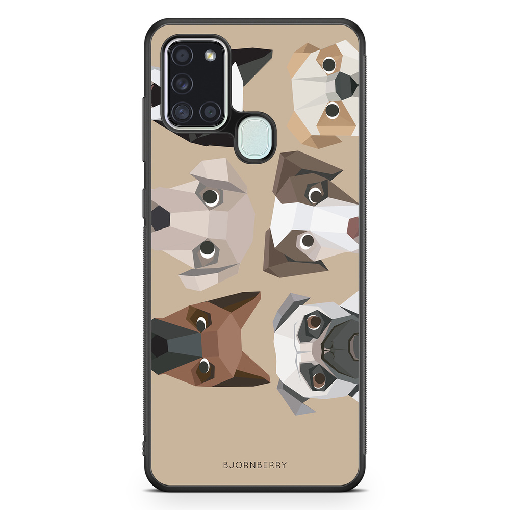 Samsung Galaxy A21s Case - Cute Dogs