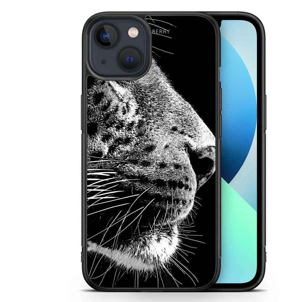 iPhone 13 Mini Case - Leopard Face
