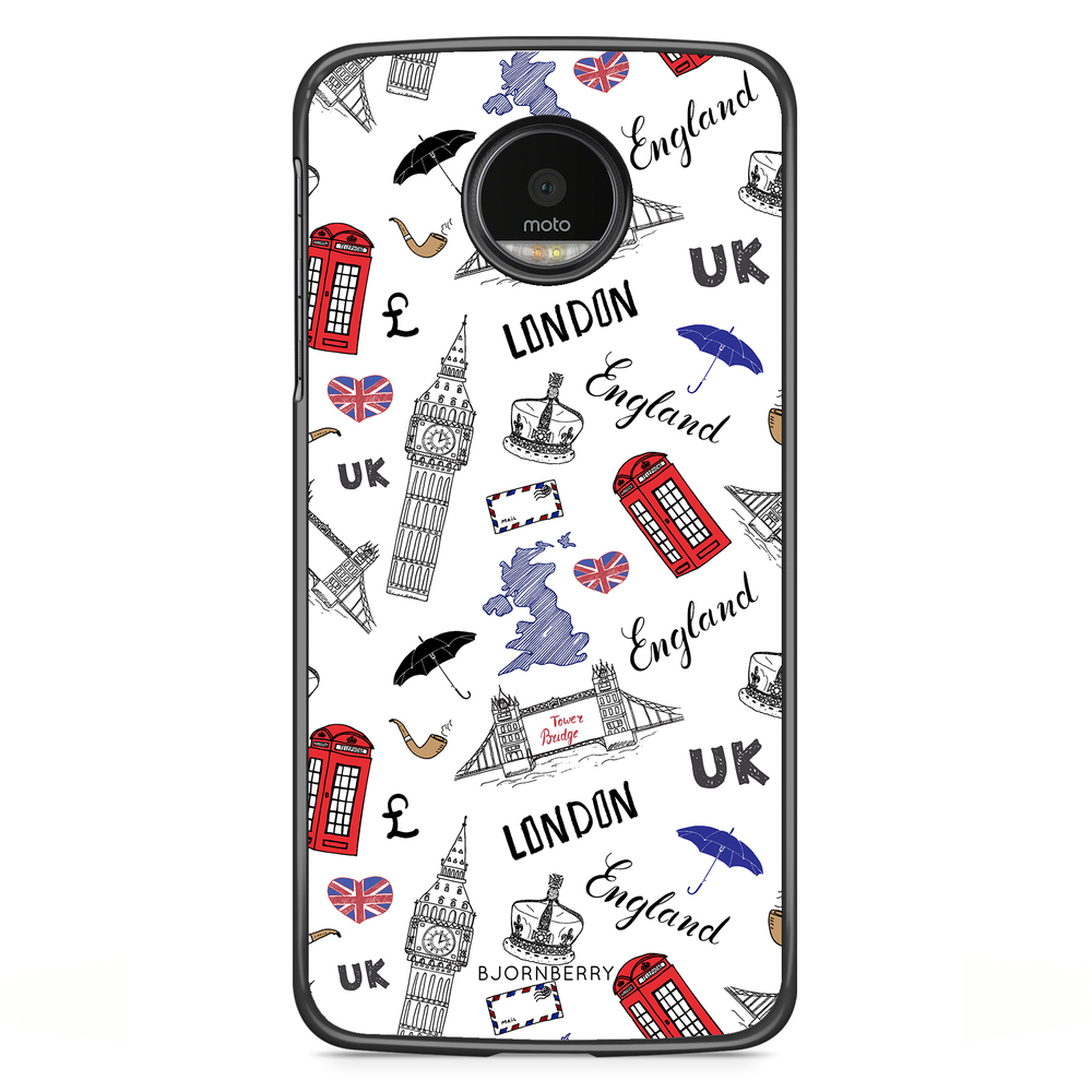 Motorola Moto G5S Plus Case - UK Pattern