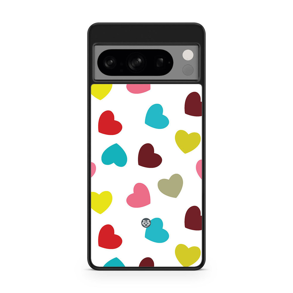 Google Pixel 8 Pro Case - Hearts