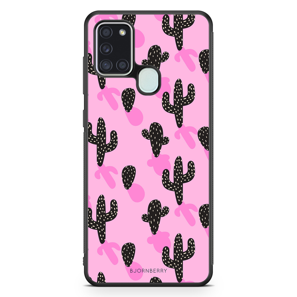 Samsung Galaxy A21s Case - Cactus Pattern