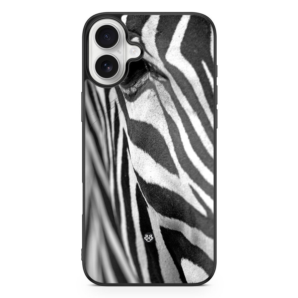 iPhone 16 Plus Case - Zebra Eye