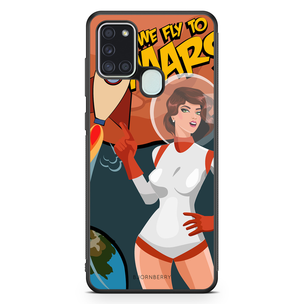 Samsung Galaxy A21s Case - We Fly To Mars