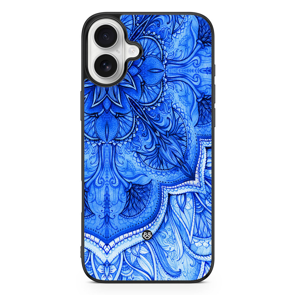 iPhone 16 Plus Case - Blue Vintage