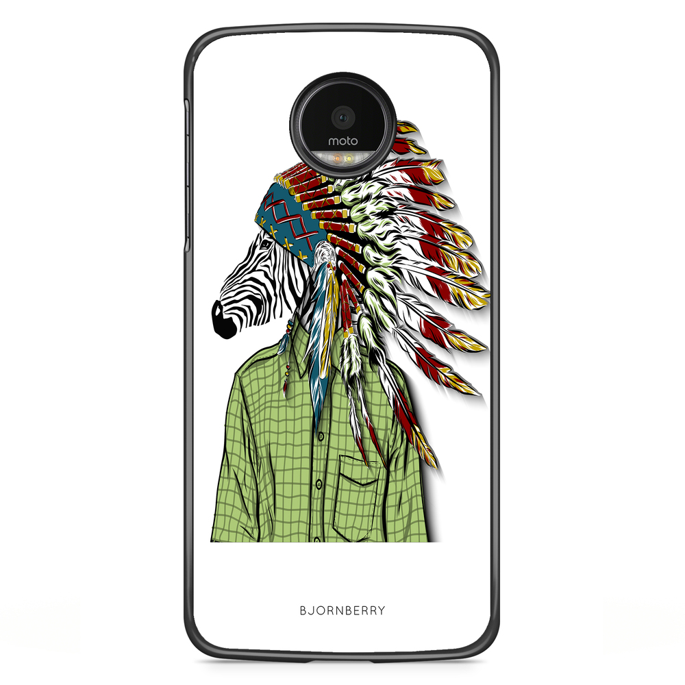 Motorola Moto G5S Plus Case - Hipster Zebra